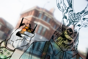 photo shoot stag window